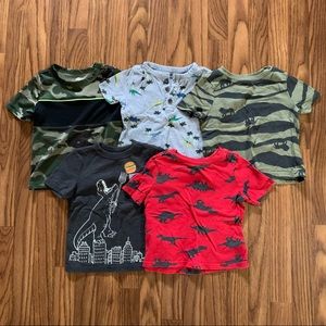 Old Navy Short Sleeve Shirts size 24m (Qty 5)